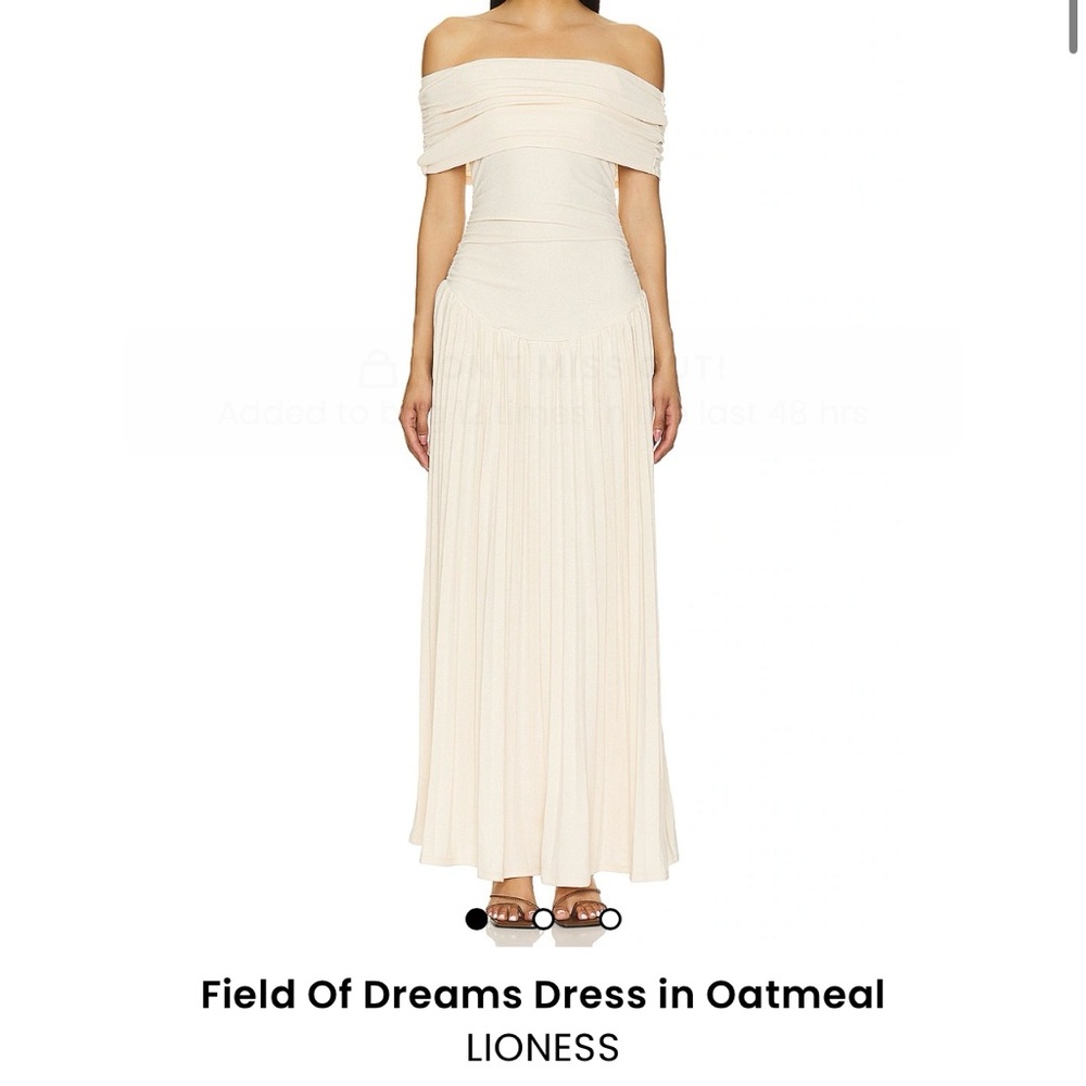 Field of Dreams Dress - Oatmeal S